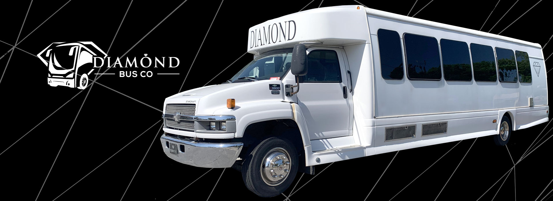 Diamond Bus Co. 32 Passenger Limo Bus and Wedding Transport Services