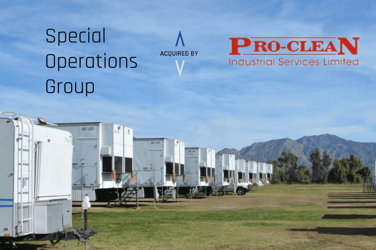 Special Operations Group Acquired by ProClean Diamond Capital Advisors