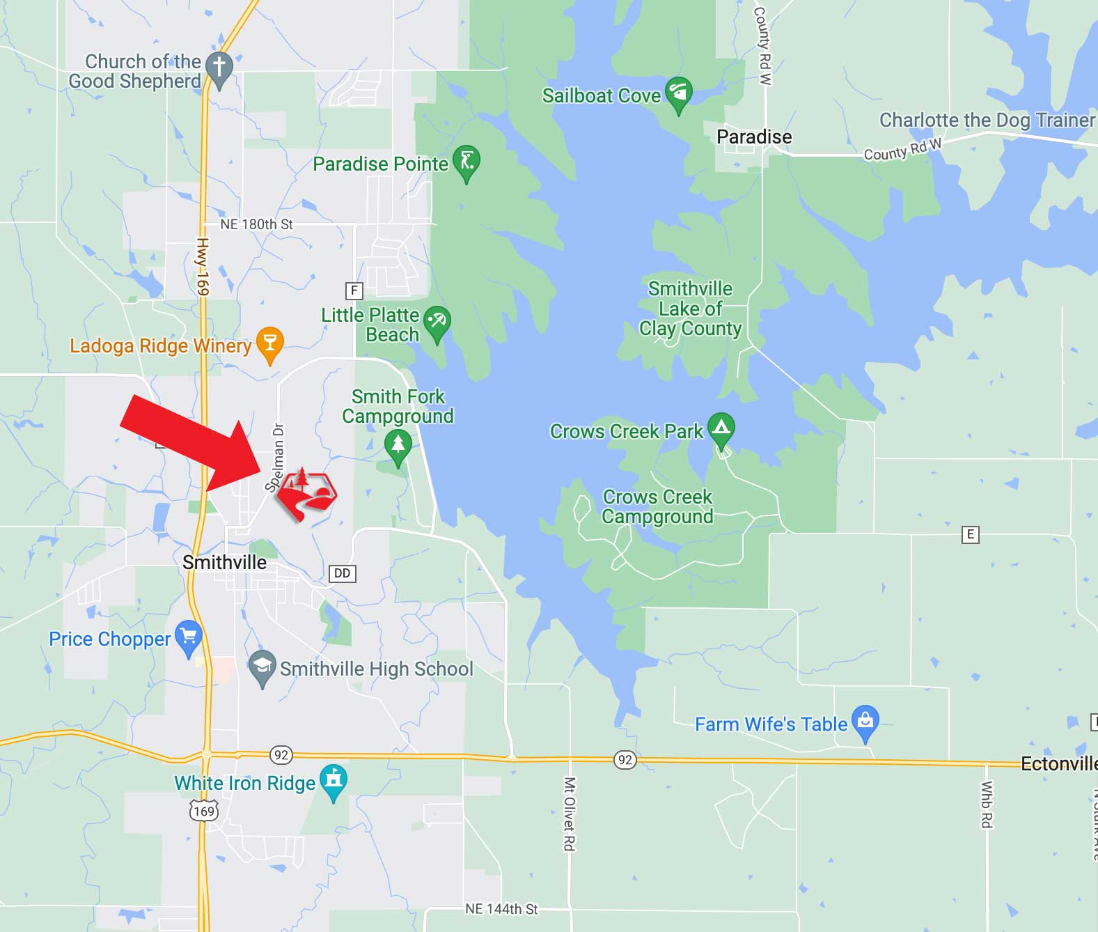 Smithville, MO Homes For Sale Diamond Creek Community