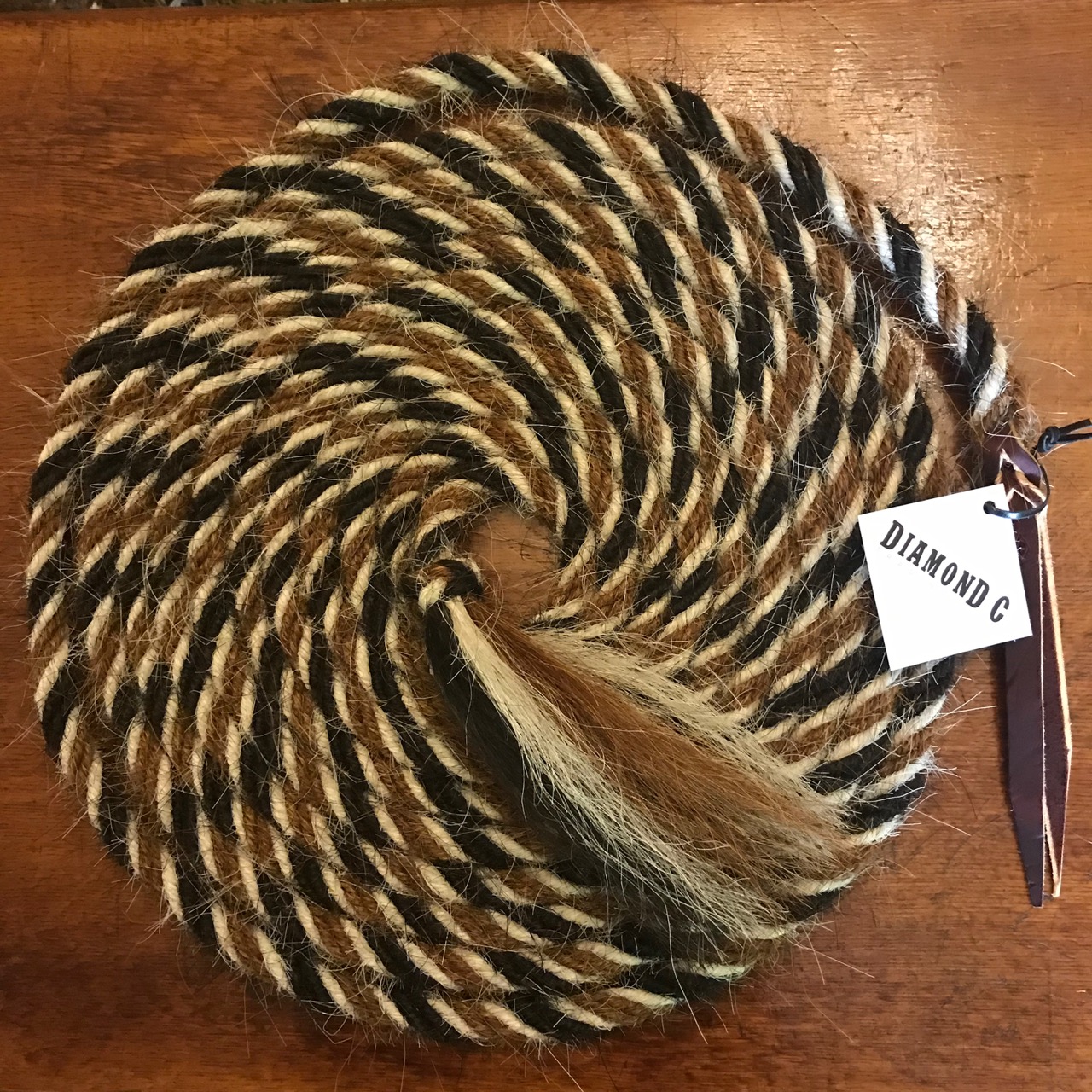 1/2" Mane Hair Mecate Pattern 4 Diamond C Trading Co