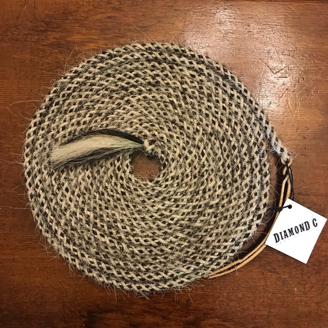 1/4" Mane Hair Mecate Pattern 15 Diamond C Trading Co