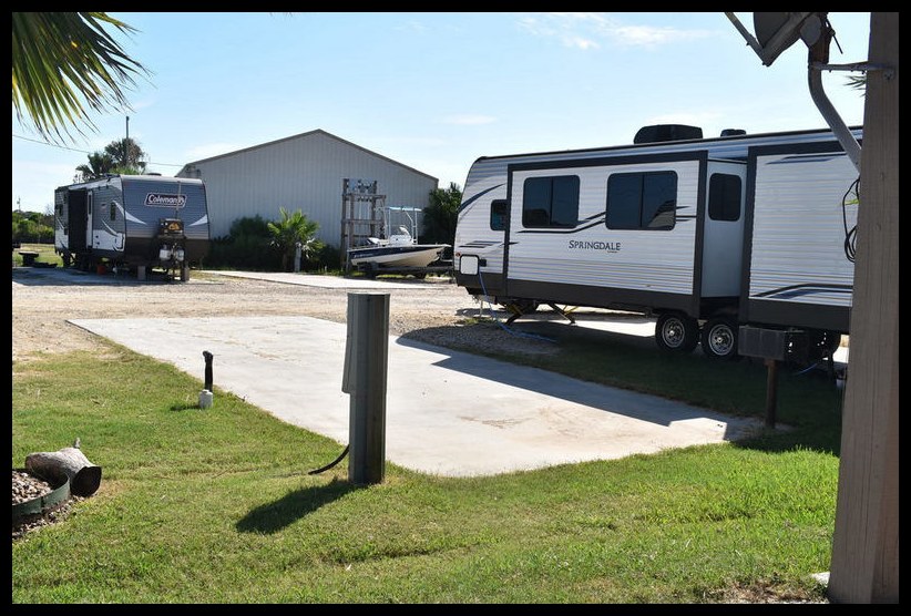 Diamond Dale RV Park Sargent Texas USA to Diamond Dale RV