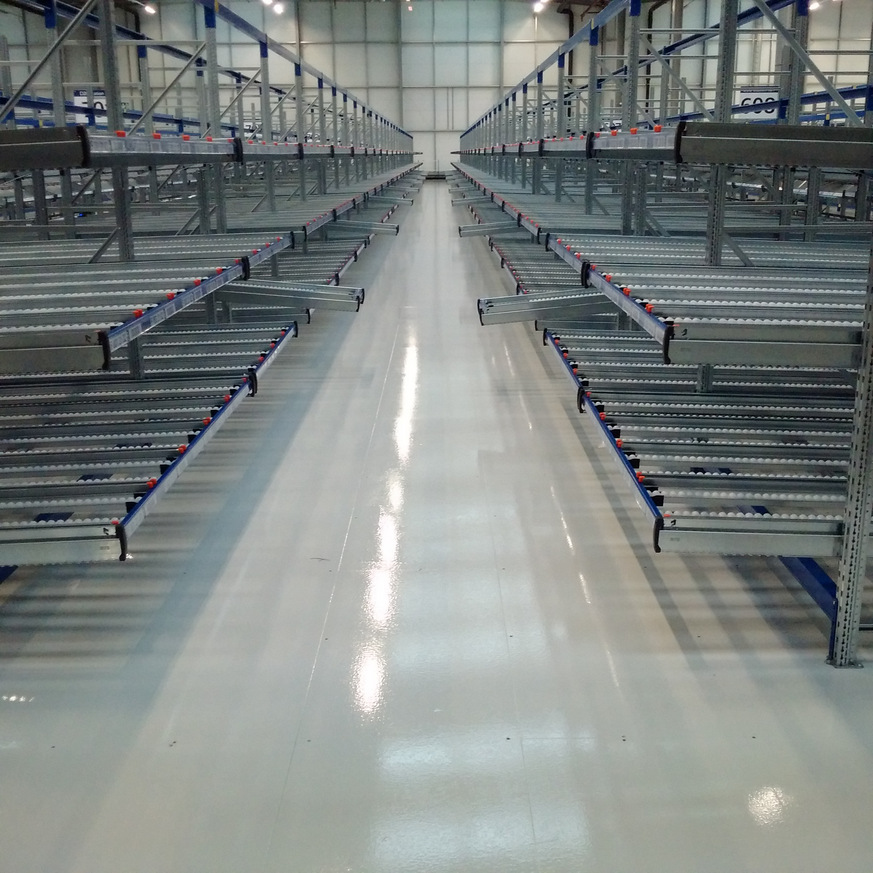 Commercial Floor Painting Milton Keynes John Lewis Distribution Center