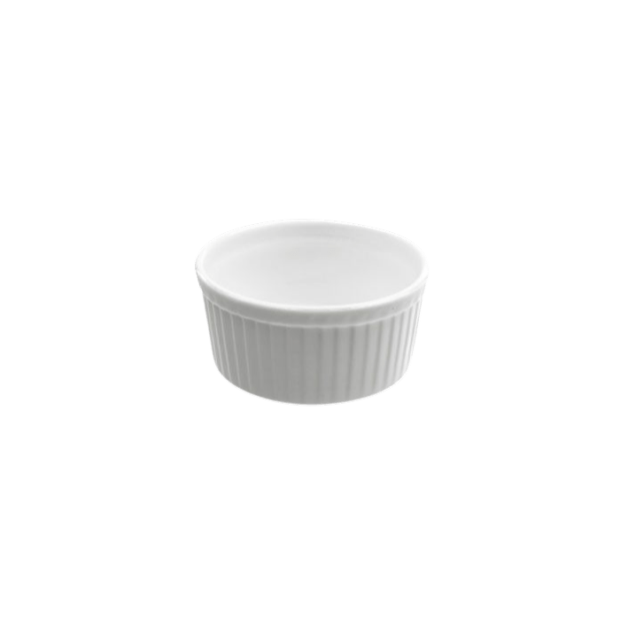 White China Souffle Ramekin Diamond Event