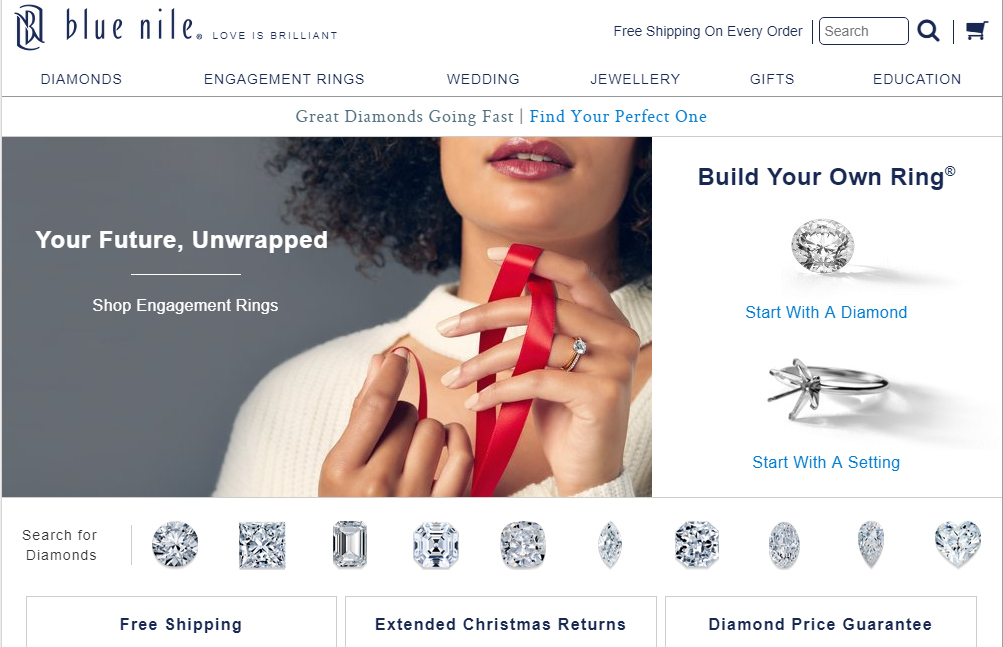 Blue Nile Review The best value diamonds? Diamond Expert