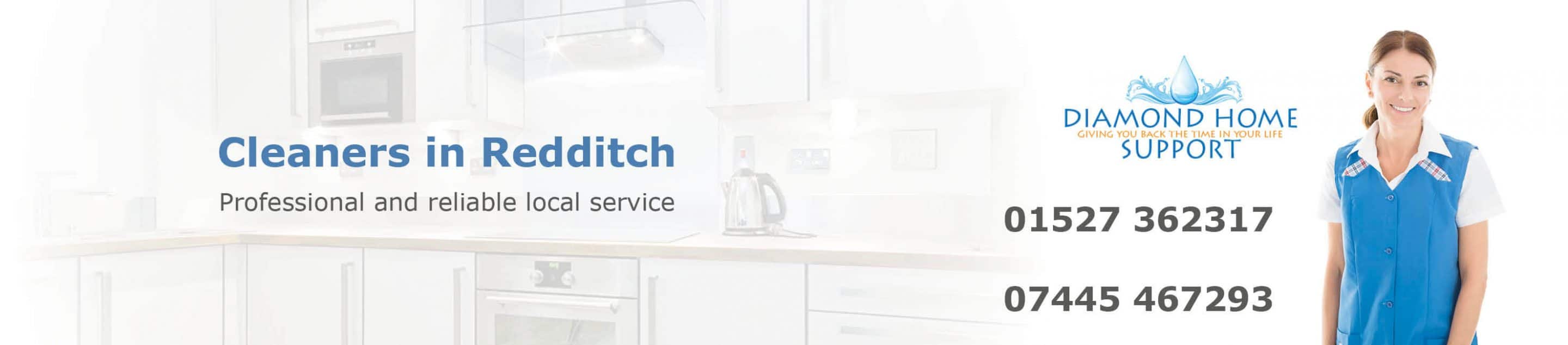 Cleaners in Redditch. Domestic cleaning services in Redditch.