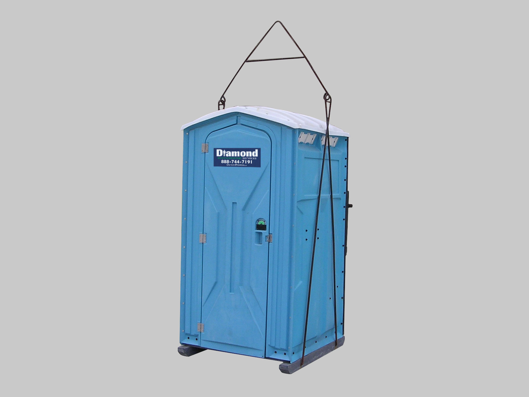 Crane Hook Porta Potty Diamond Provides