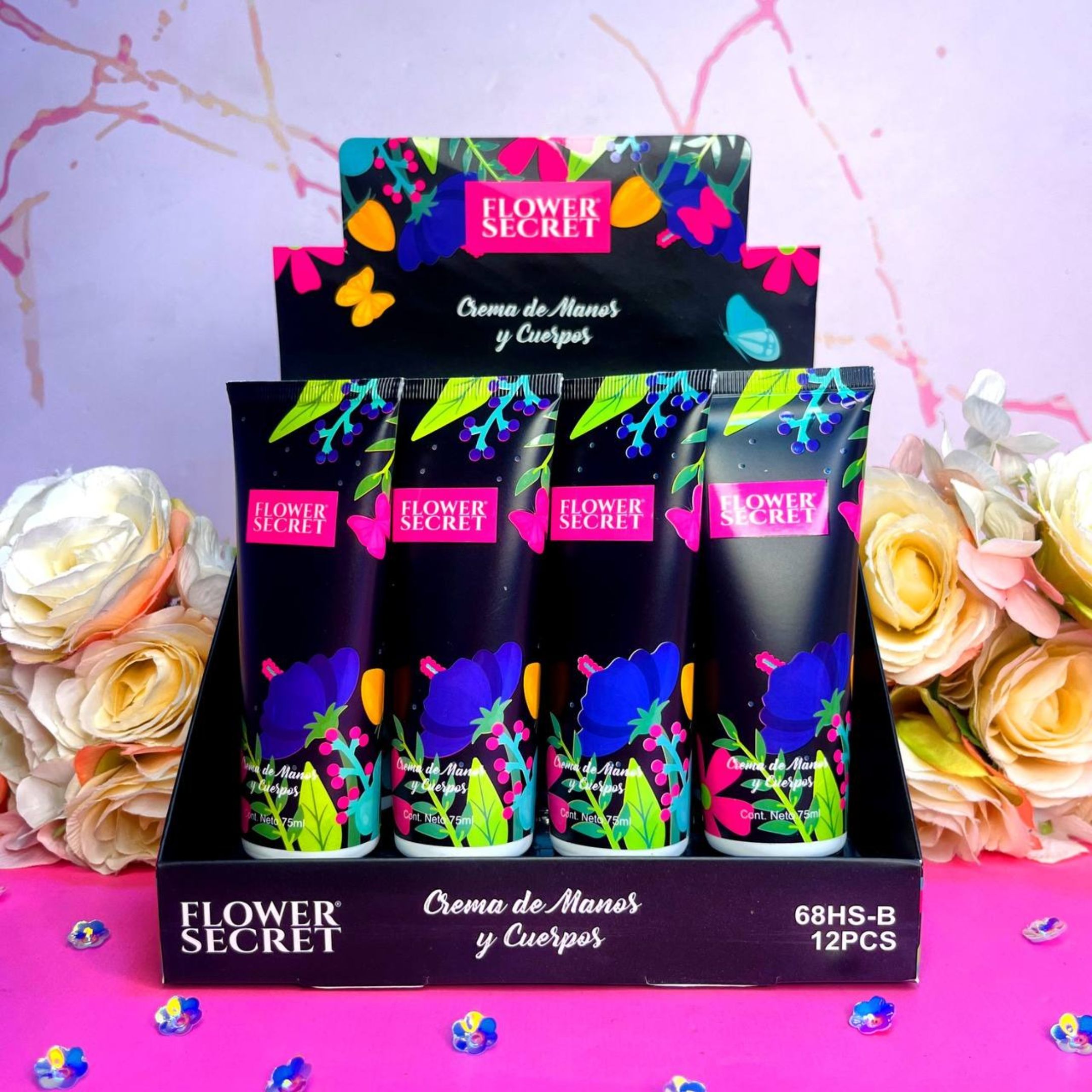 CREMAS DE MANOS Y CUERPO FLOWER SECRET