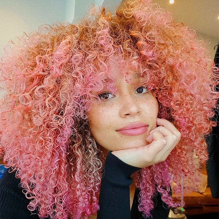 Flourish hairdo The Hottest Colors of 2018 for Natural