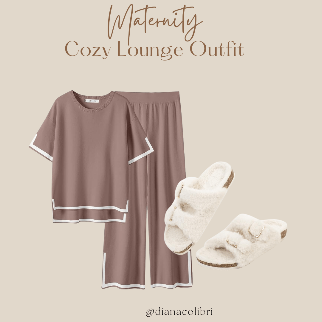 Best Maternity Lounge Set Outfits for Pregnancy and Postpartum Diana