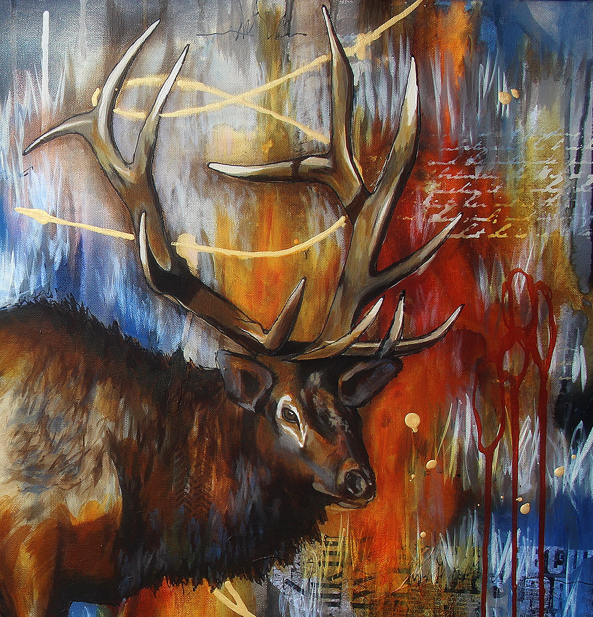 Elk Paintings