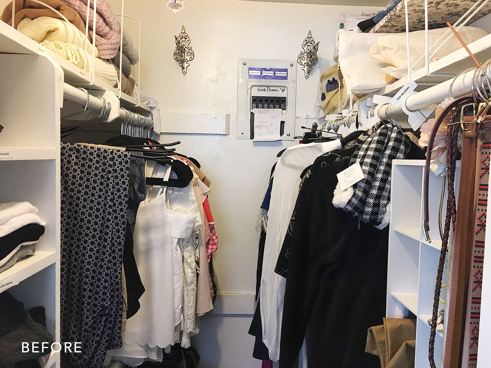 Closet Makeover + Organization Tips for an Efficient Tiny Closet