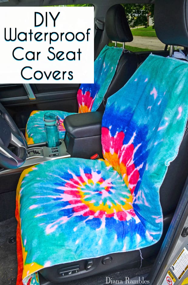 DIY Waterproof Seat Cover Sewing Tutorial