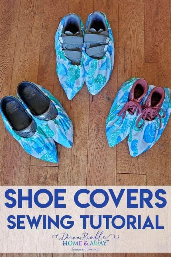 How to Make your Own DIY Shoe Covers Sewing Tutorial