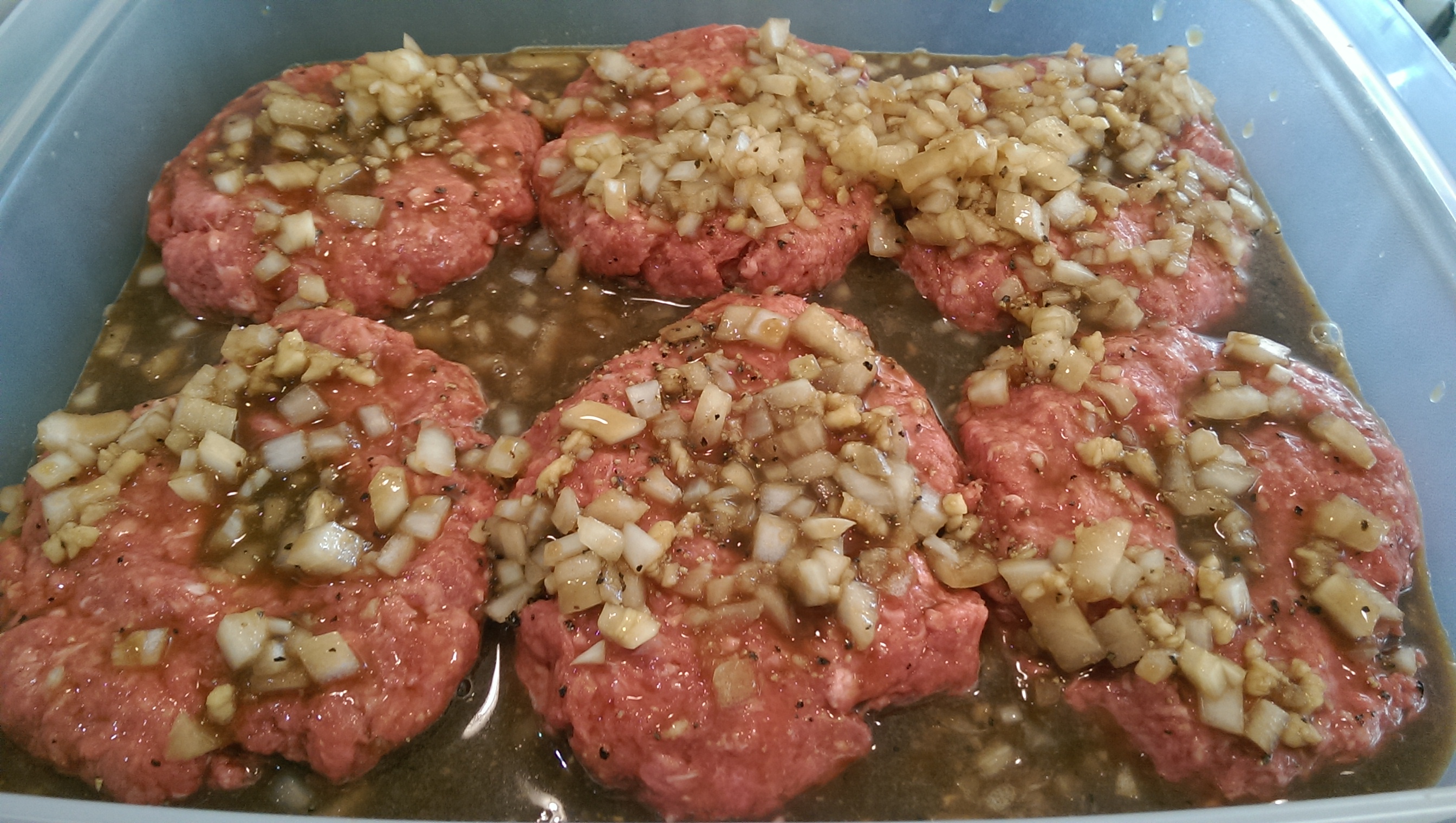 Marinated Hamburgers Diane Does It!