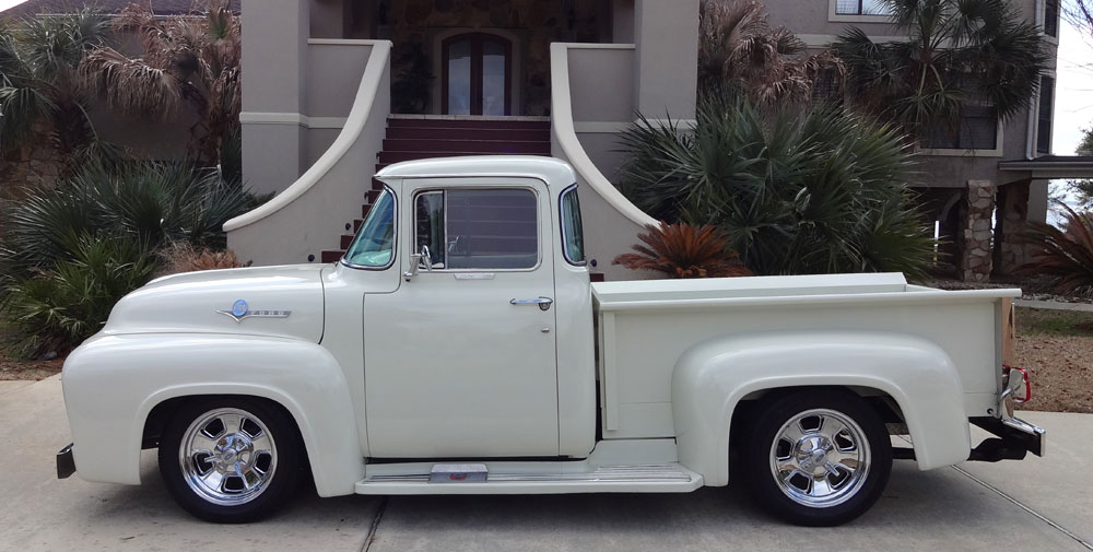 Find used 1956 Ford F100 Custom Cab Pick Up Mustang V8 Auto A/C P/S P/W