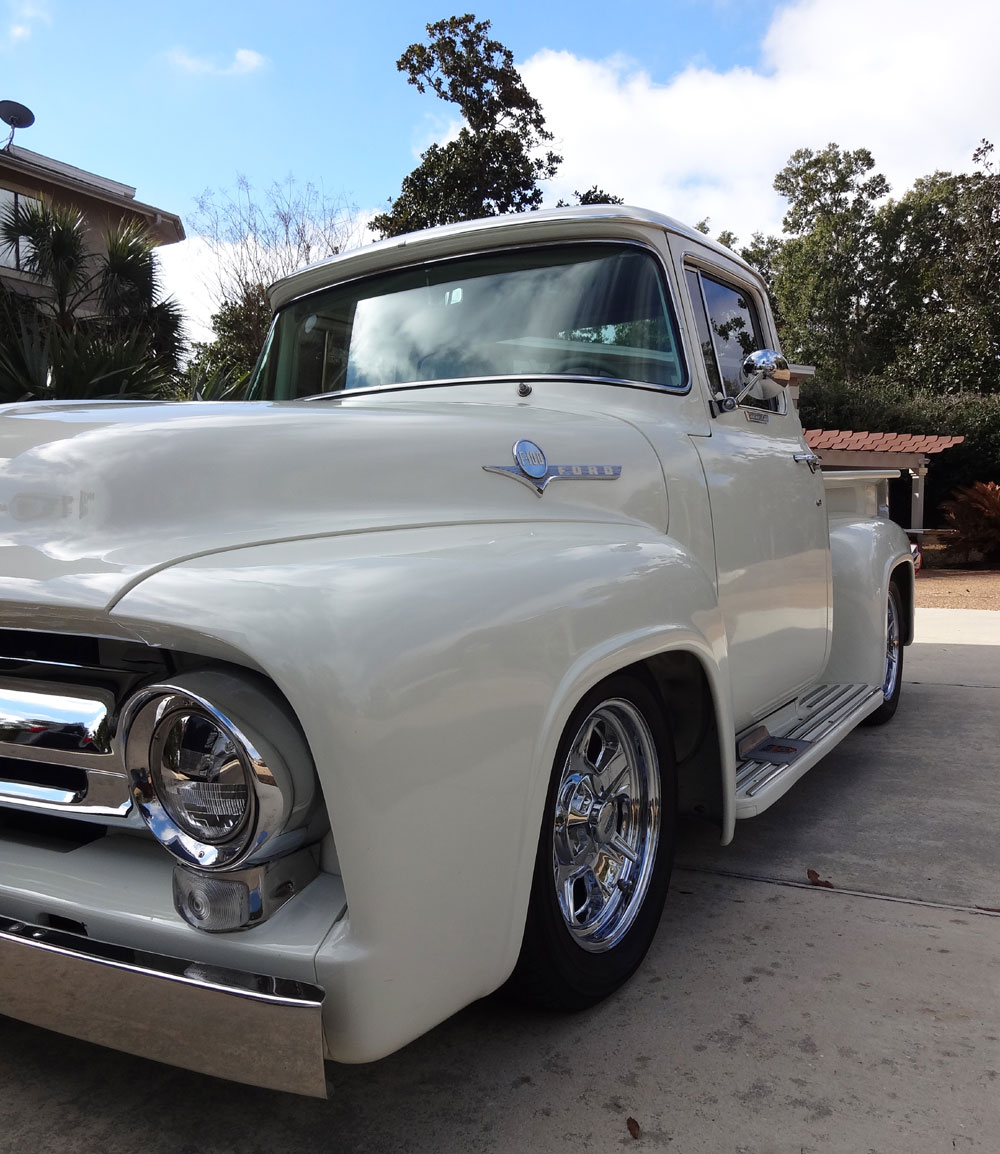 Find used 1956 Ford F100 Custom Cab Pick Up Mustang V8 Auto A/C P/S P/W