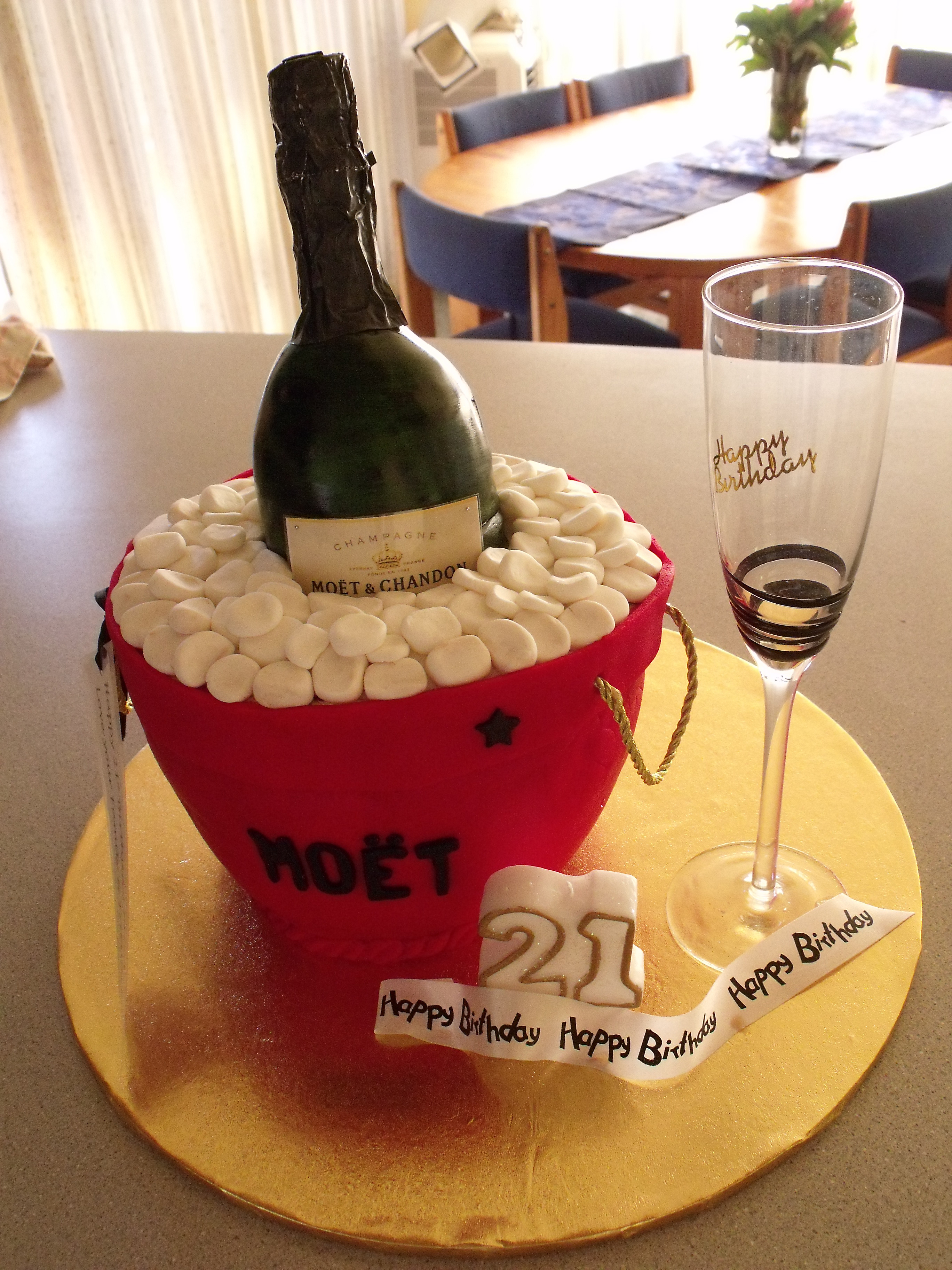 Flowers, Friends, Fine Food