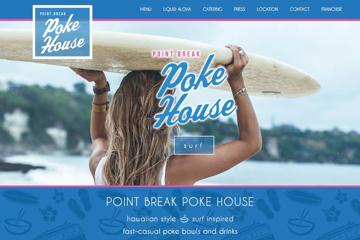 Point Break Poke House Dianna Mangus