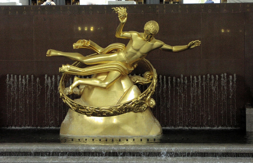 Prometheus at Rockefeller Center, by Paul Manship Dianne L. Durante