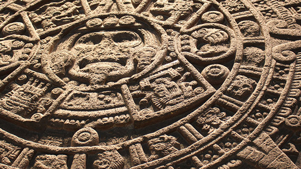 Calendario Azteca o Piedra del Sol Diario de Chiapas