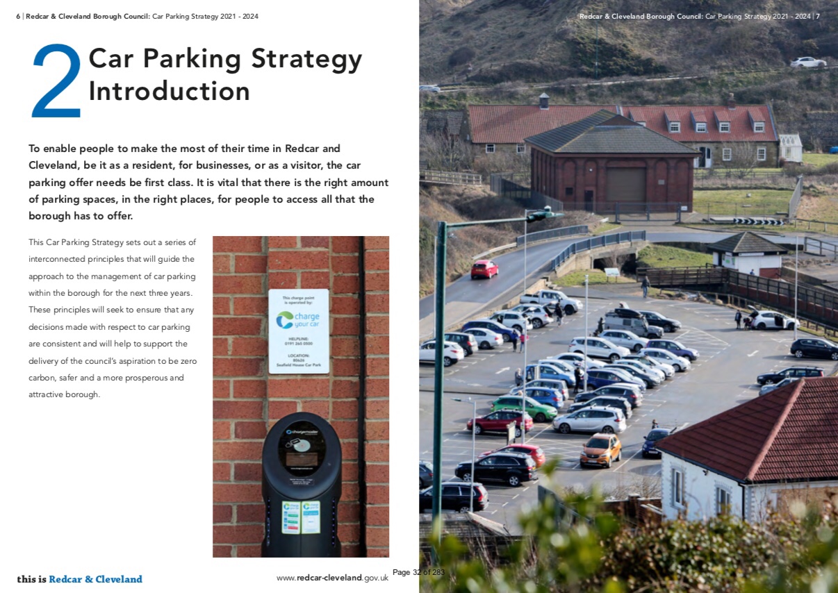 Redcar And Cleveland Car Parking Strategy and Delivery 2021 2024