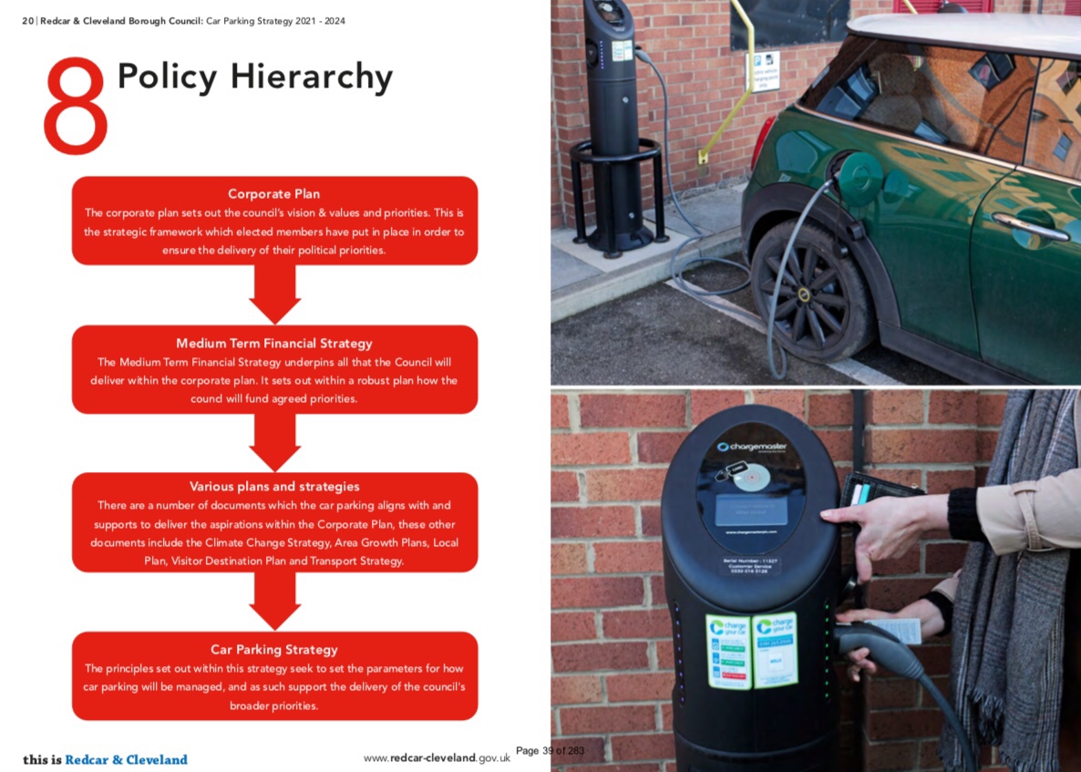 Redcar And Cleveland Car Parking Strategy and Delivery 2021 2024