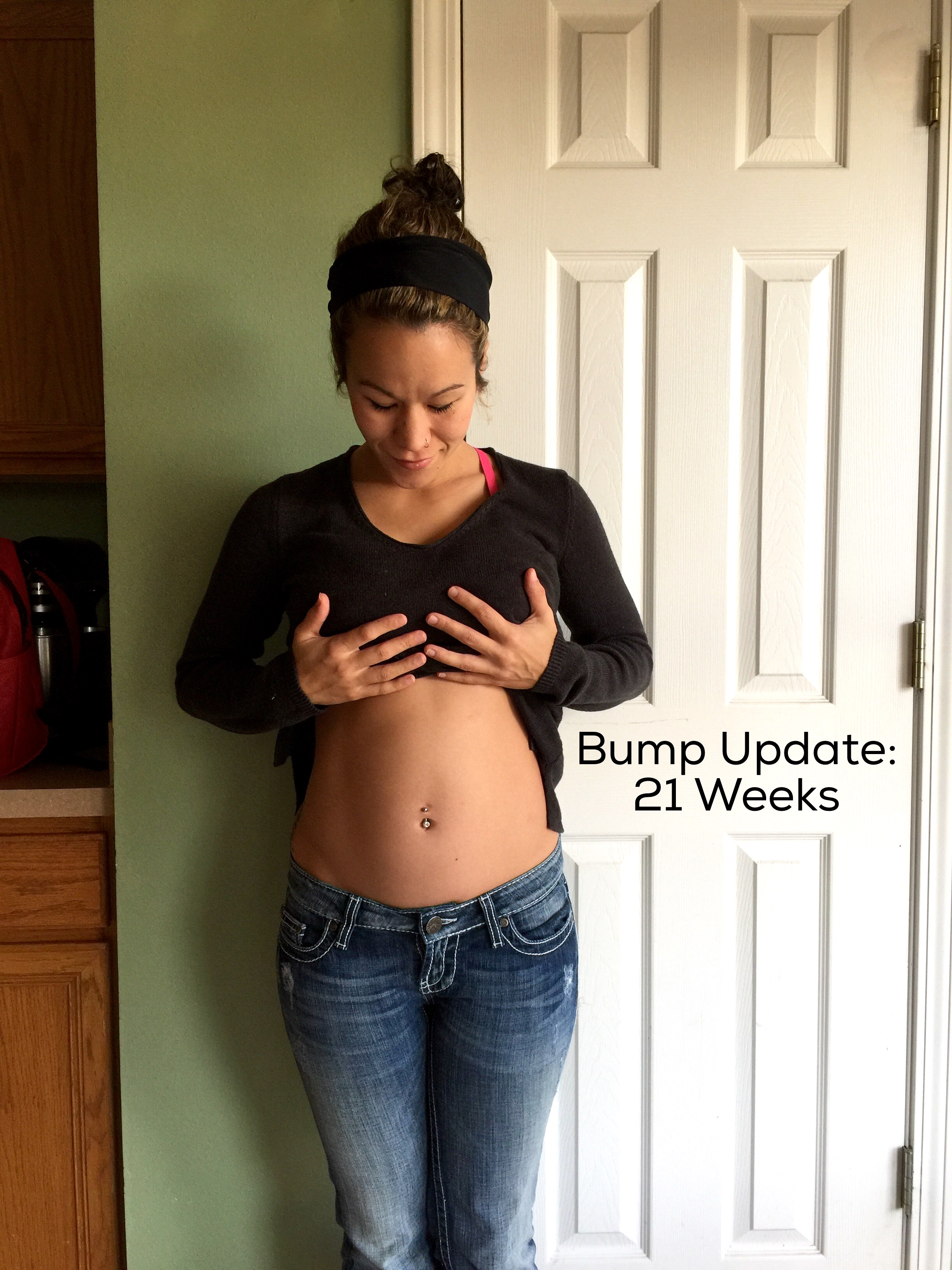 Diary of a Fit MommyPREGNANCY 21 Weeks Bump Update Diary of a Fit Mommy