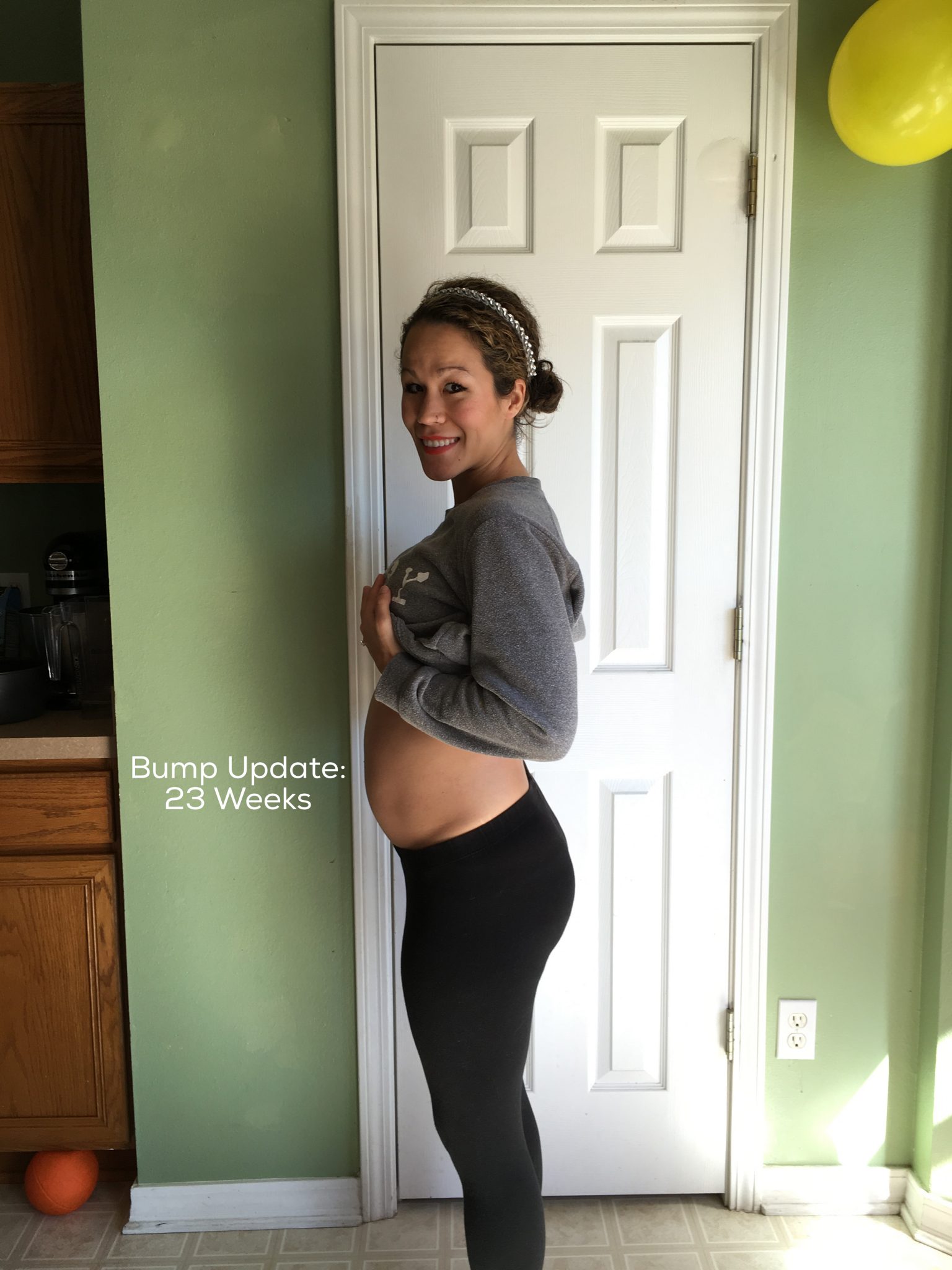 Diary of a Fit MommyPREGNANCY 23 Weeks Bump Update Diary of a Fit Mommy