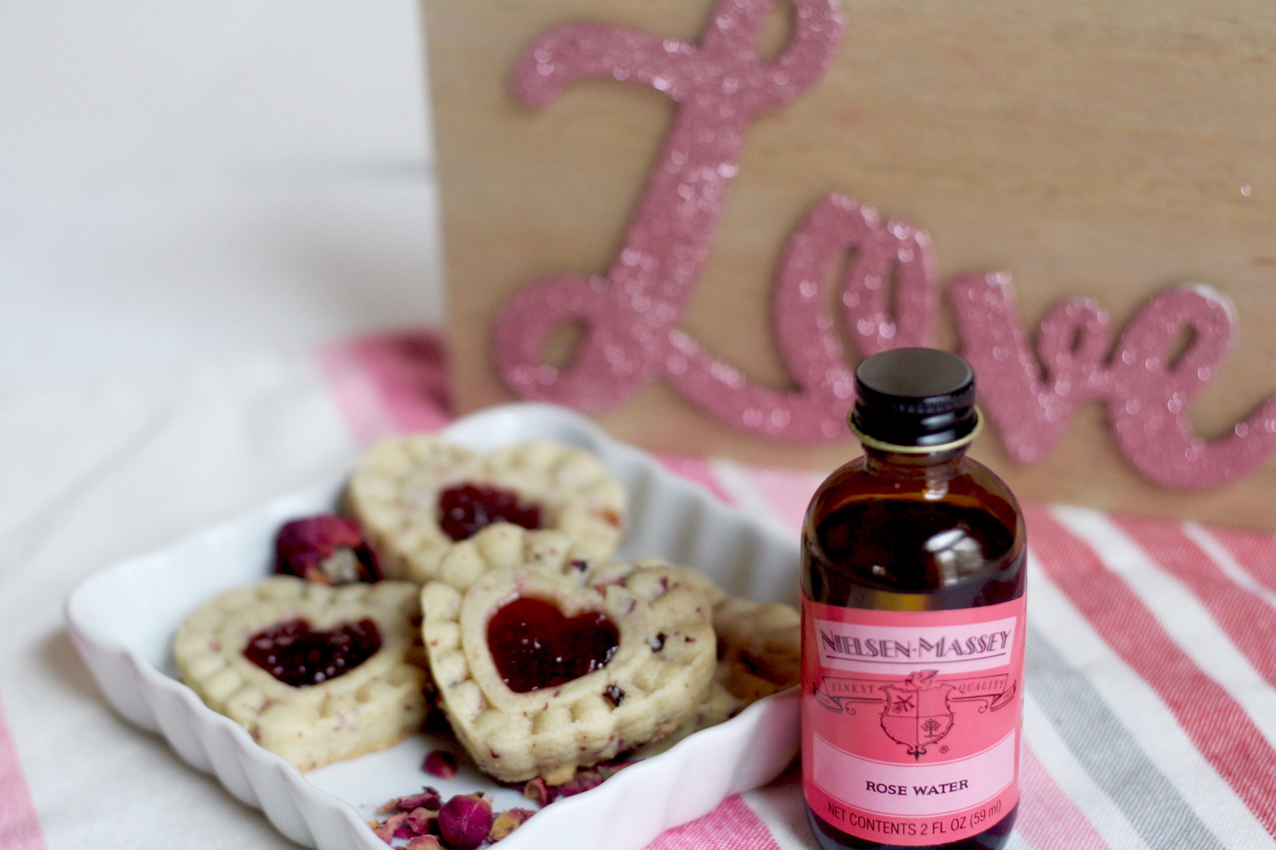 Raspberry Rose Thumbprint Cookies Diary of a Mad Hausfrau