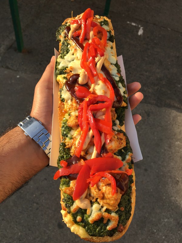 Zapiekanki street food Krakow Poland
