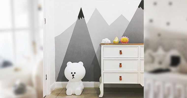 Harga Jasa Mural Tembok Art Dinding Permeter Kamar Anak di