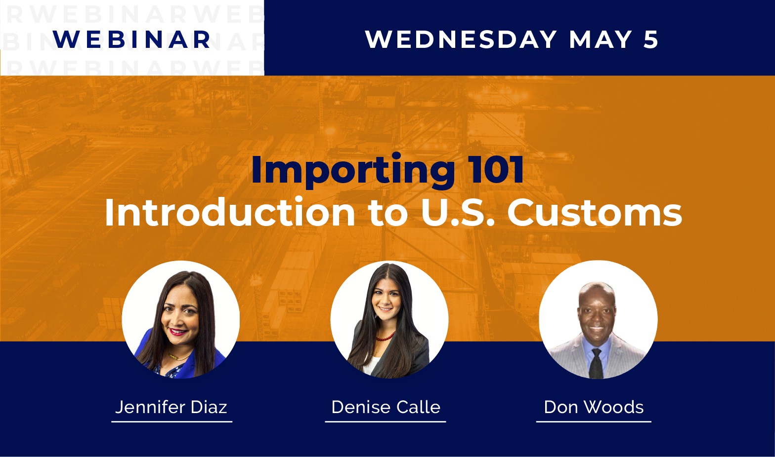 REGISTER TODAY! NEI Accredited inar Importing 101 Introduction to
