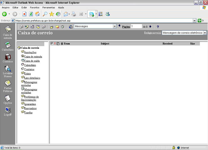 Email Dicas DEC Informática Weblog