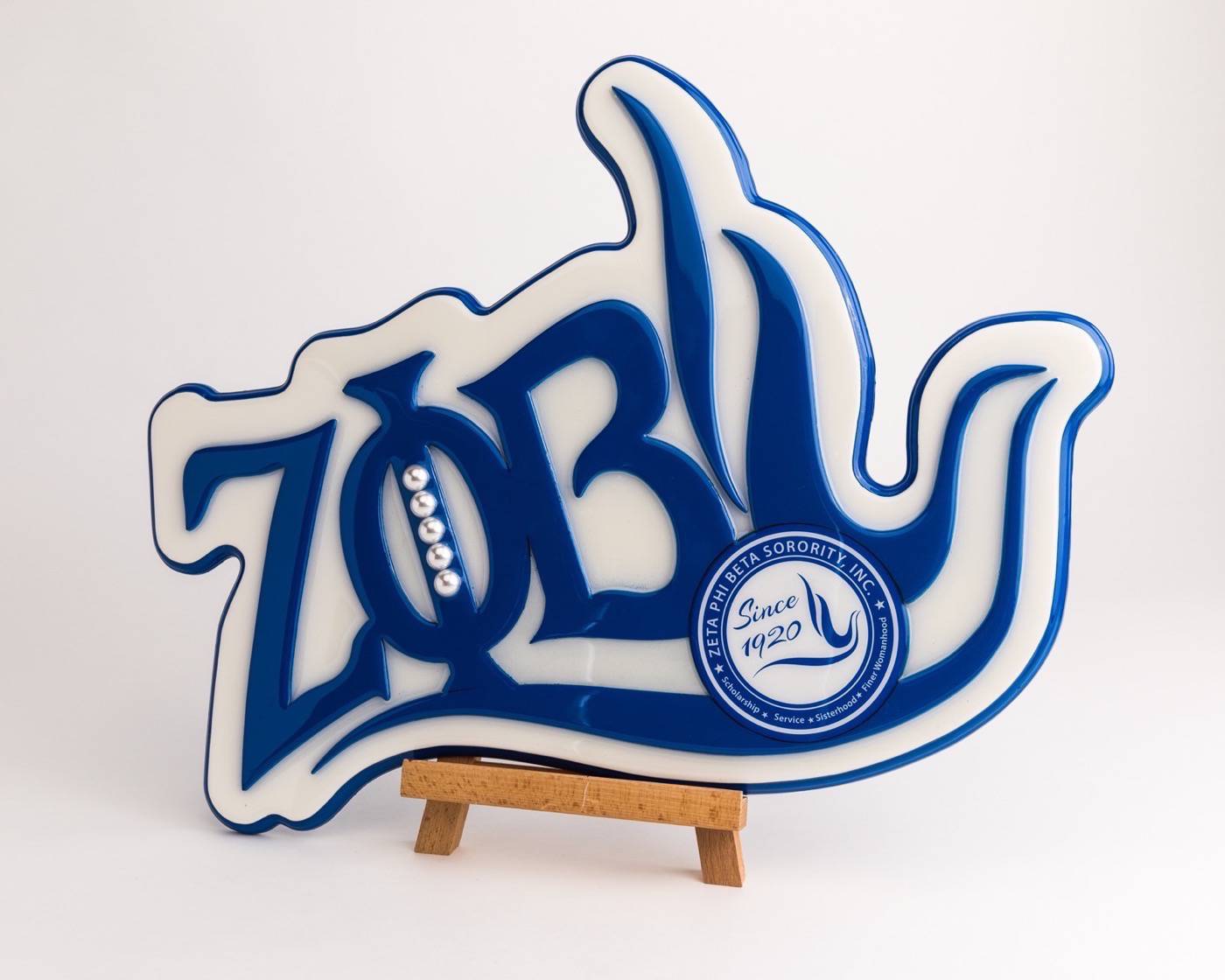 Dice Customs Zeta Wall Plaque