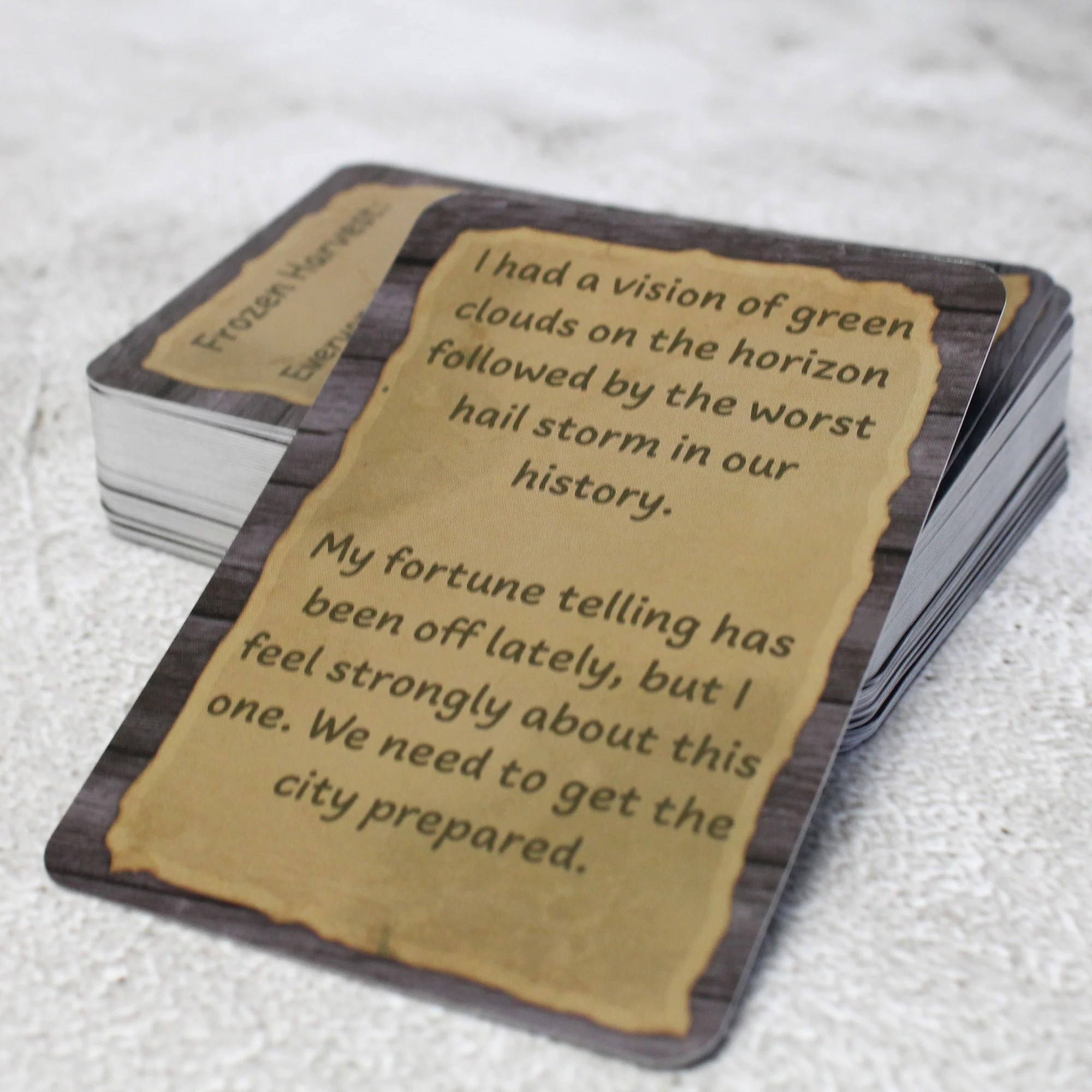 Quest Decks Natural Disasters Dice Dungeons