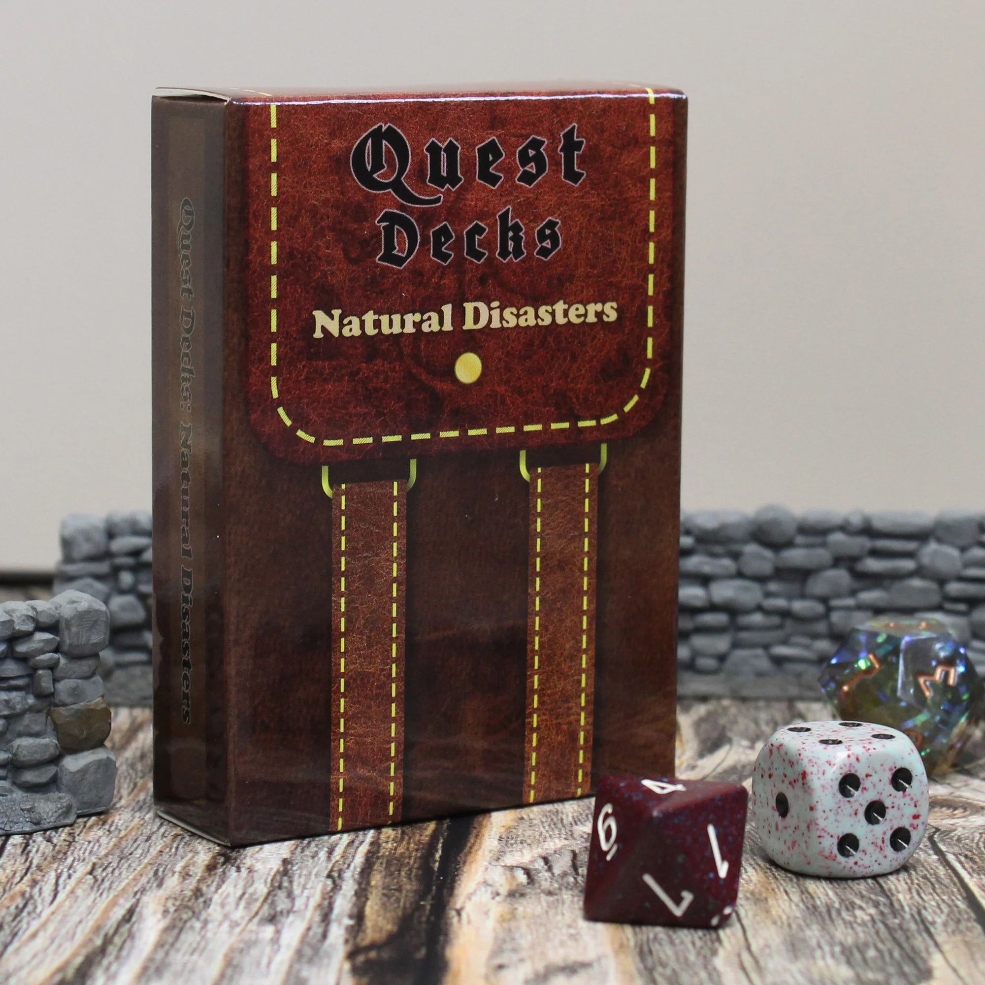 Quest Decks Natural Disasters Dice Dungeons