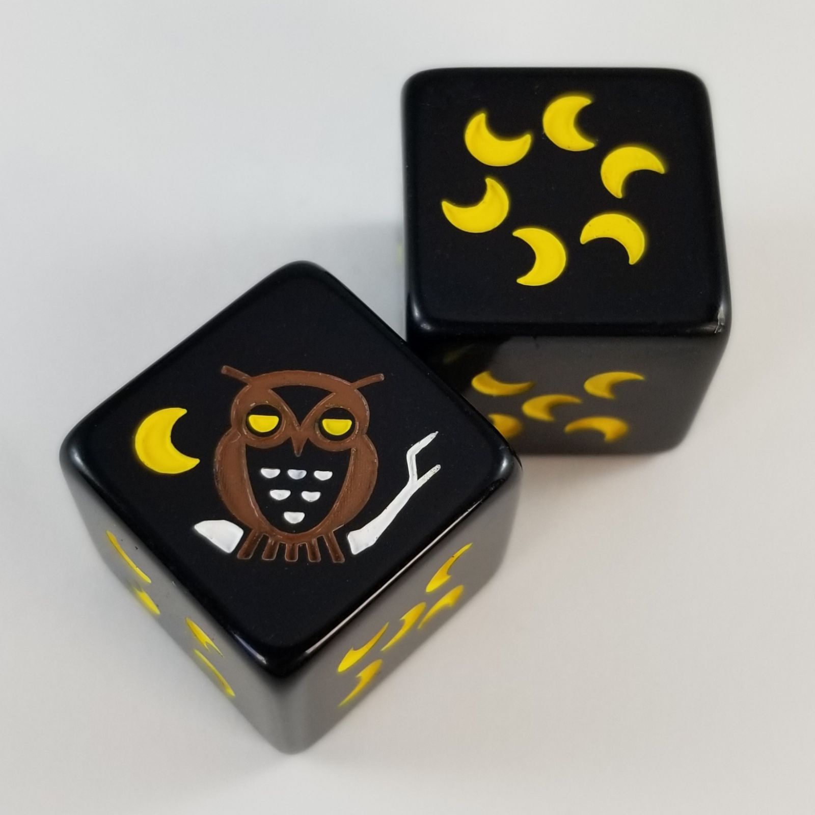 Wise Old Owl Dice Set of 2 D6