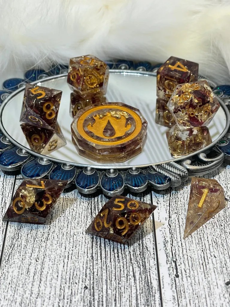 Rose Gold Dice Dice Sorcerer