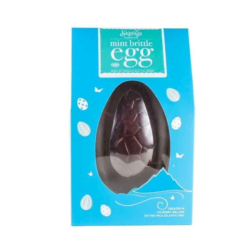 Skelligs Mint Brittle Easter Shell Egg 500g Diceys OffLicence Dicey Reilly's Donegal