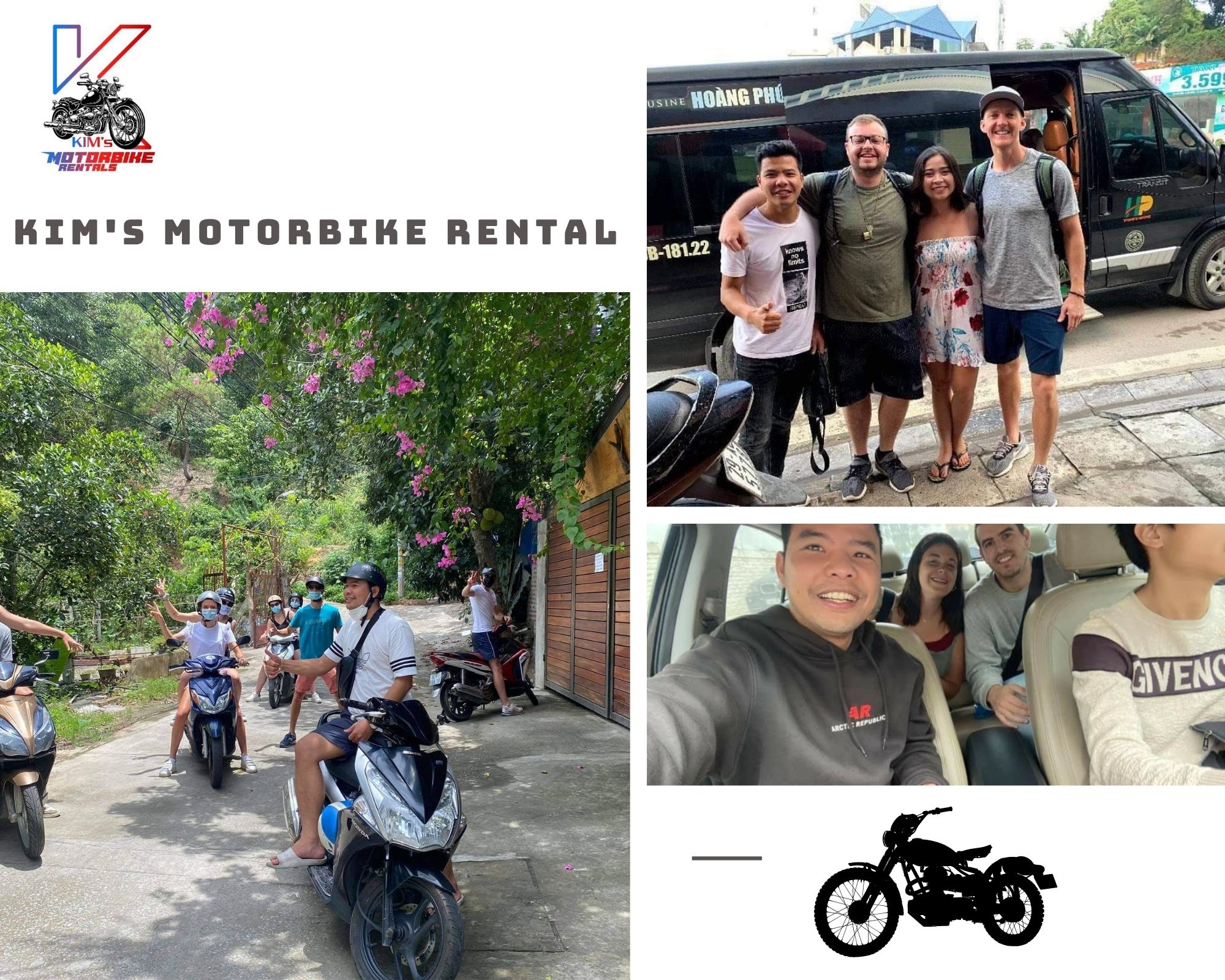 Rent a motorbike in Ha Long and the famous places you should go Kim's