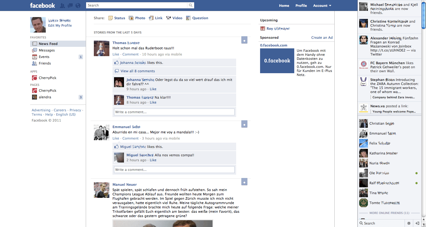 New Secret Facebook Layout for Stream Revealed Today Dickbert Blog