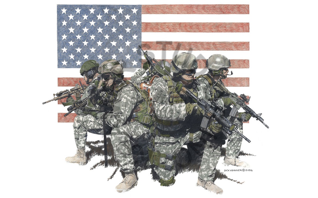 Military art, Military artwork, Firefighter art