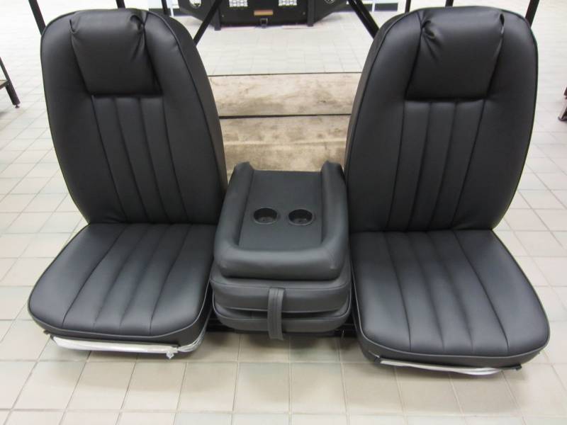 8096 Ford F150 Ext Cab with Original OEM Bucket Seats V200 Black