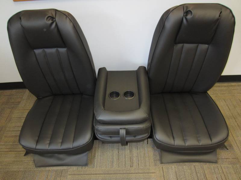 9497 Dodge Ram Club Cab V200 Black Vinyl Triway Seat, Dick's Auto