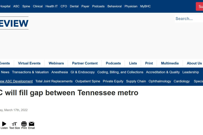 to Dickson Ambulatory Surgery Center Dickson ASC