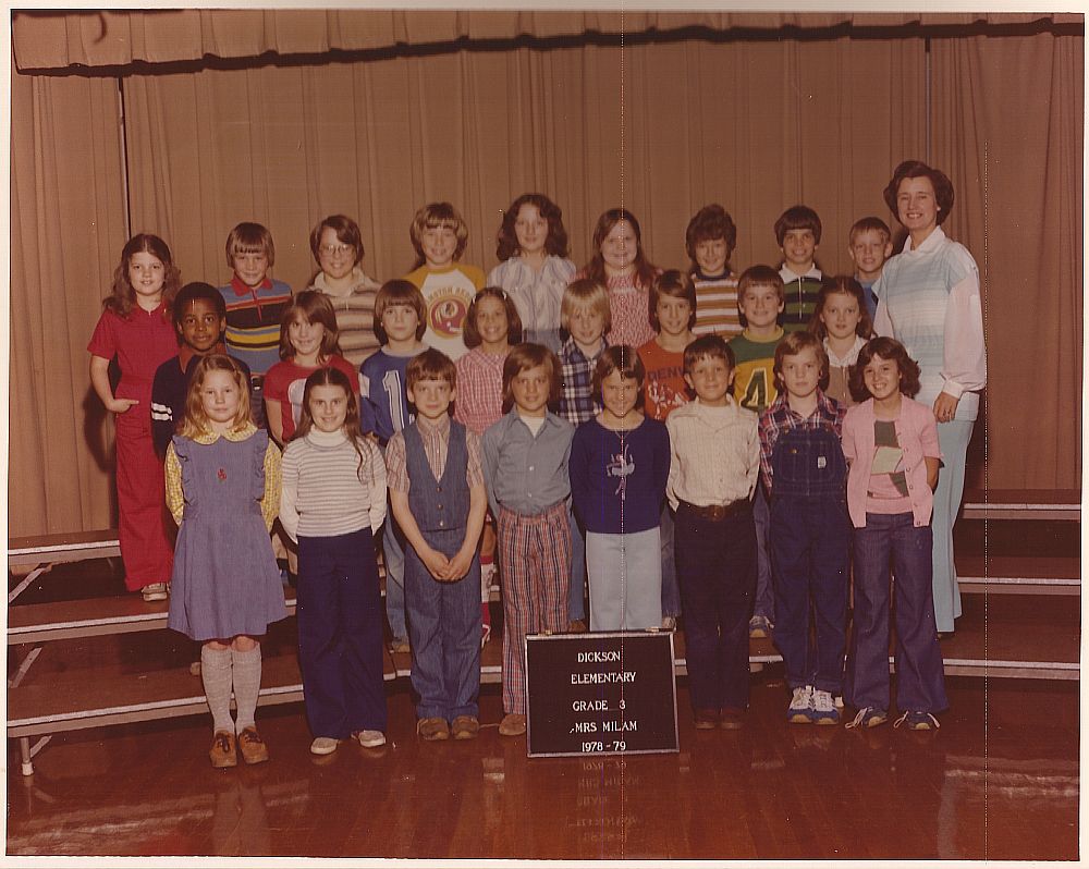 Dickson Elementary School Kingsport Tennessee Classes 1979 Grade