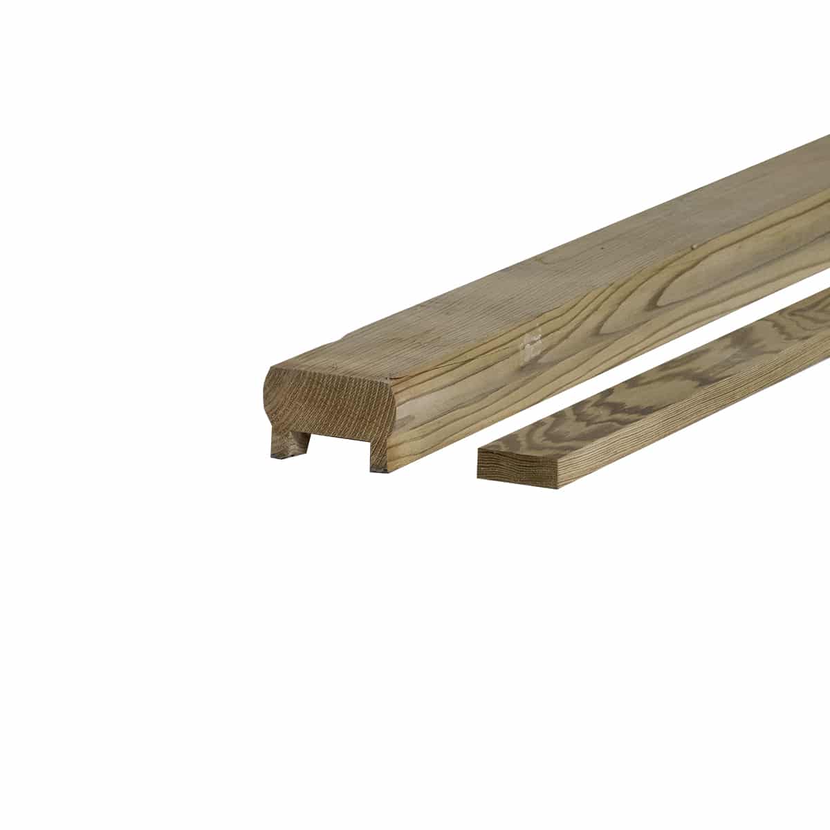 2.4m x 40mm x 65mm Handrail Tanalised Dickson Timber Harrogate