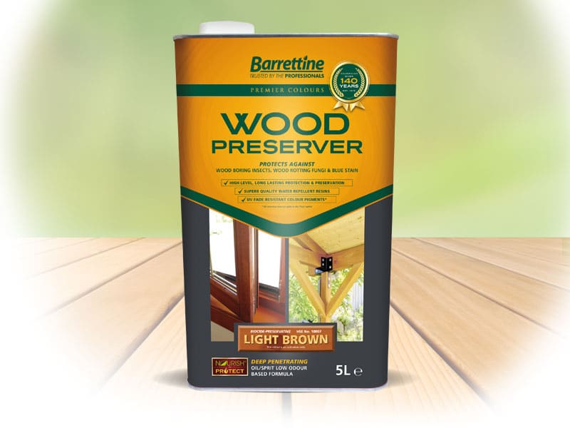Barrettine Wood Preserver 5L Dickson Timber Harrogate