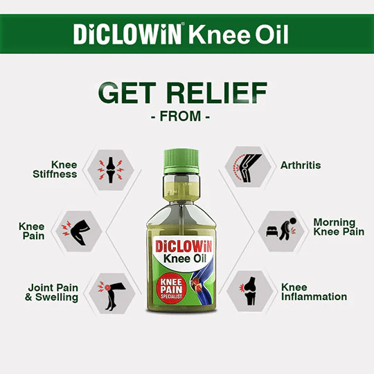 Best Relief For Arthritic Knees DiCLOWiN Knee Oil